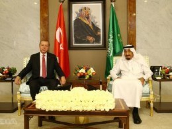 President Erdoğan meet with Saudi King Selman