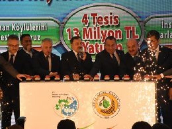 Eroğlu Muş’ta temel atma törenine katıldı