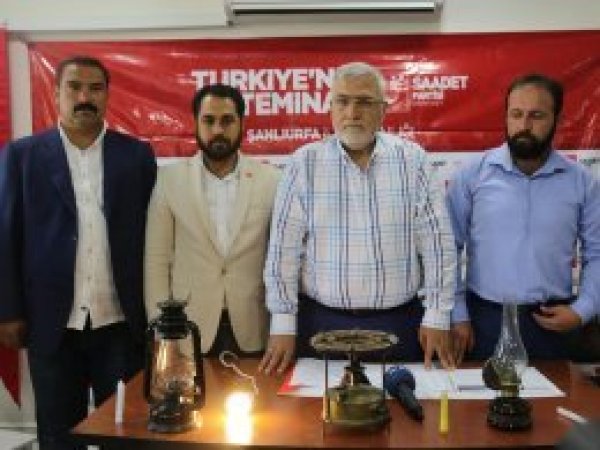 Urfa SP'den yetkililere çözüm çağrısı