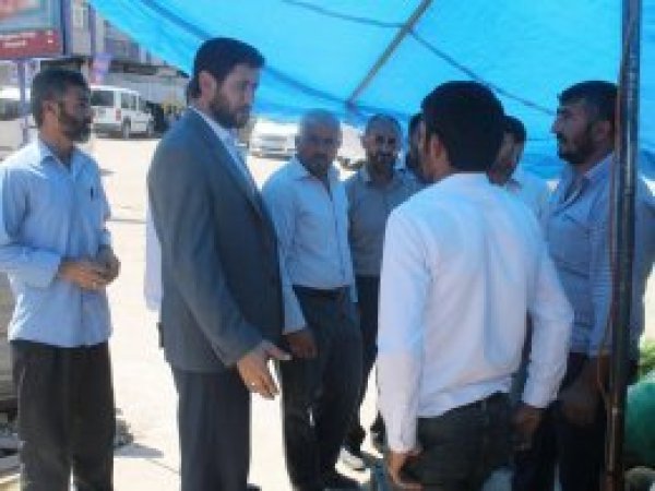 HÜDA PAR Muş'ta satıcıları ziyaret etti