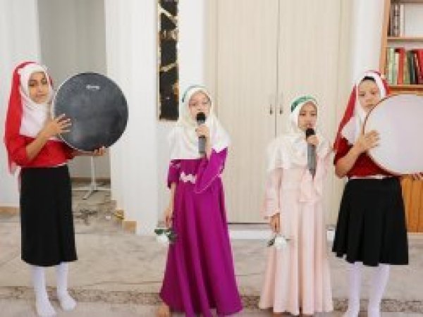 Antep'te yaz Kur'an kursu yıl sonu programı