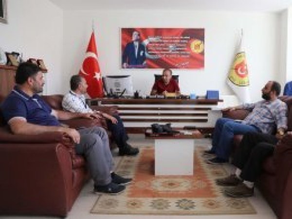 DİMED’ten Gazeteciler Cemiyetine ziyaret