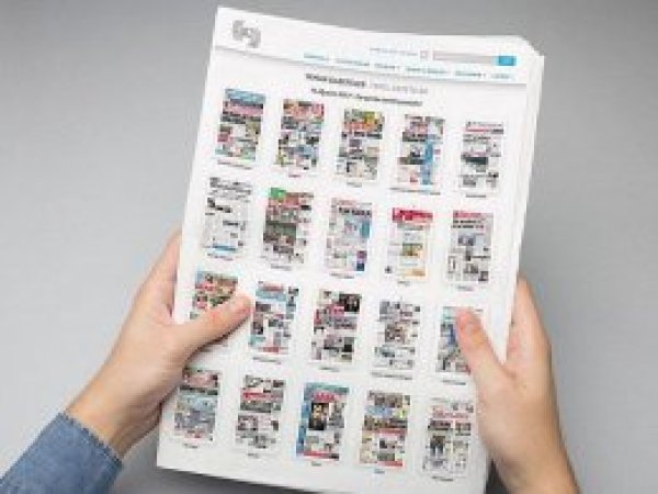 Gazetelerin ilk sayfaları BİK'in internet sitesinde