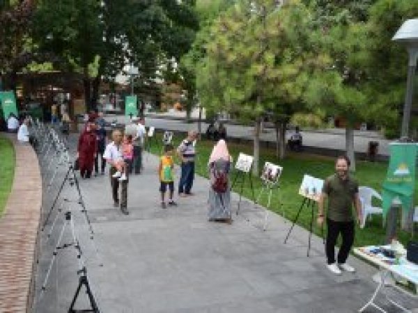 Kayseri'de Kudüs temalı resim sergisi açıldı