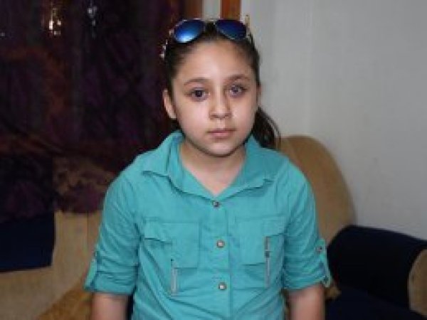 Suriyeli kız  ameliyat olabilecek