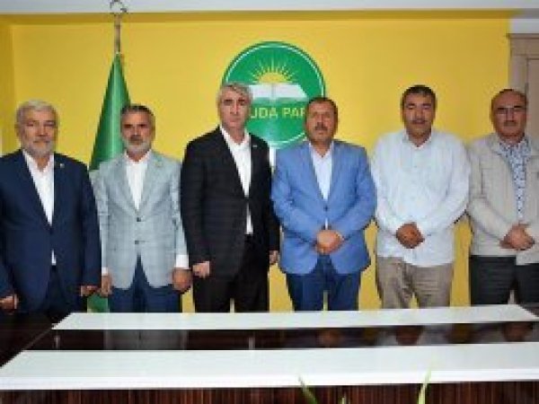 Şanlıurfa'da sanayi sitesi heyetinden HÜDA PAR'a ziyaret