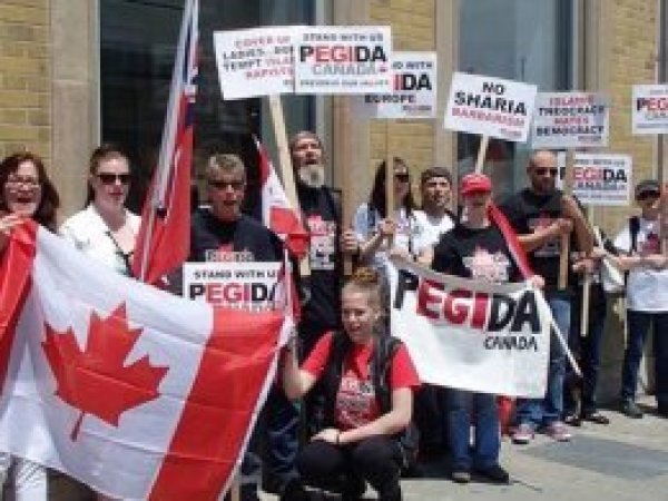 PEGİDA’dan Kanada’da İslam karşıtı gösteri