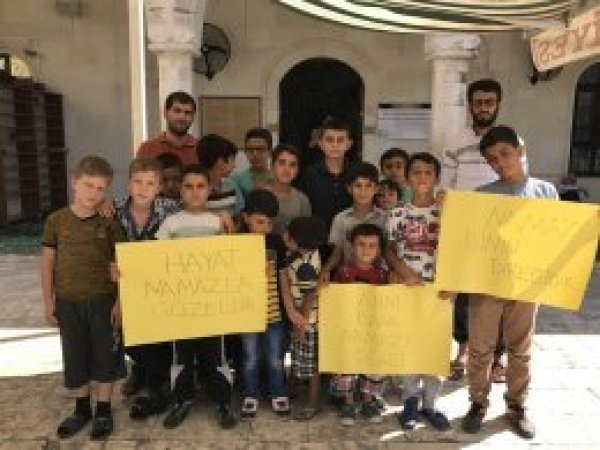 Adıyaman’da çocuklara namaz eğitimi verildi