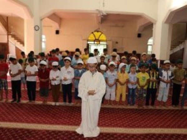 Antep'te namaz eğitimi final programı