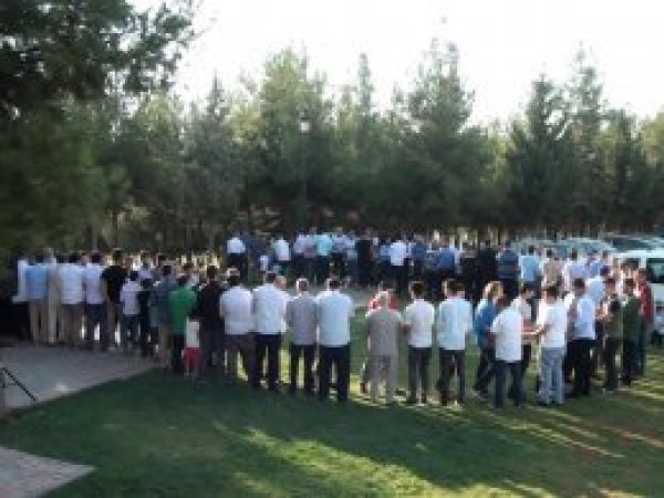 Antep’te bayramlaşma programına yoğun ilgi