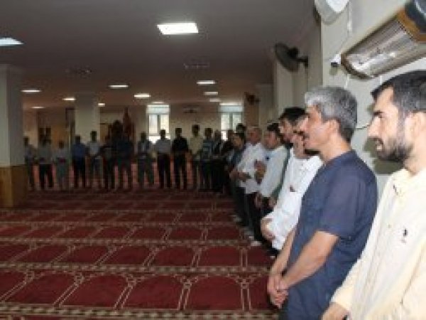 Siirt’te toplu bayramlaşma merasimi