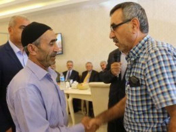 Bingöl’de iki aile arasındaki husumet sona erdi