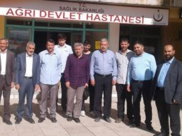 HÜDA PAR Ağrı il başkanlığından anlamlı ziyaret