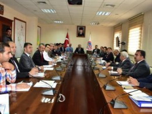 Şanlıurfa'da eğitim toplantısı yapıldı
