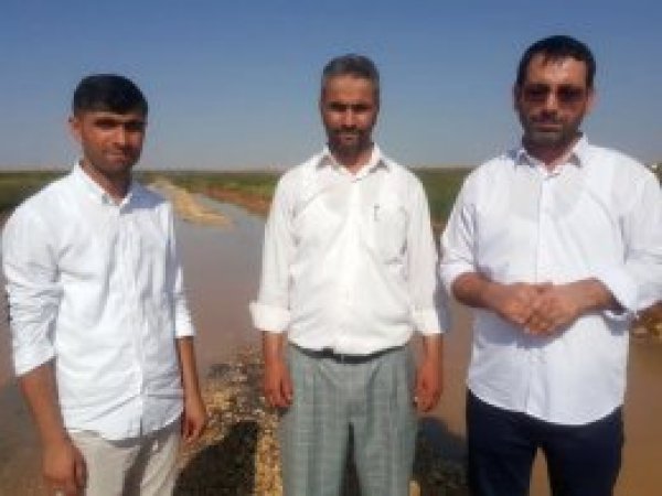 HÜDA PAR'dan mağdur köylülere ziyaret
