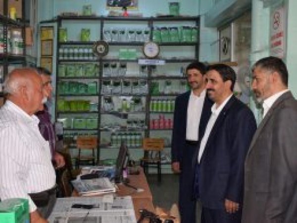 HÜDA PAR Malatya esnafının sorunlarını dinledi