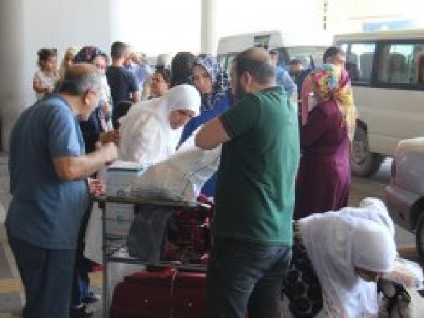 Hacılar kutsal topraklardan gelmeye başladı