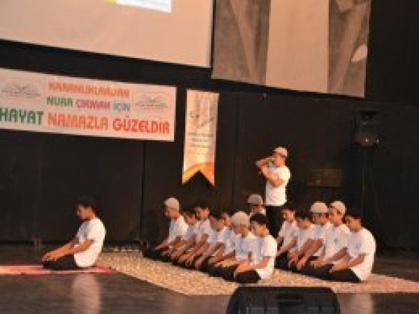 Viranşehir’de namaz etkinliği