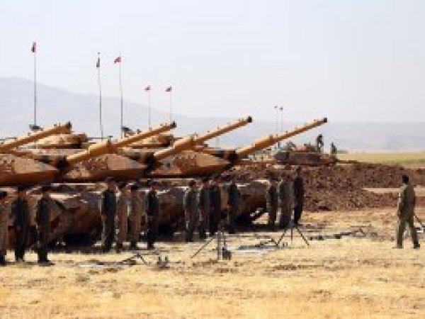 Habur Bölgesi'nde tatbikat devam ediyor