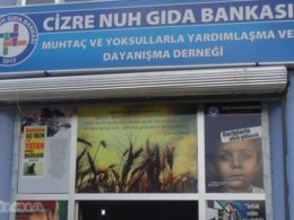 Cizre Nuh Gıda Bankası'ndan 93 bin TL yardım