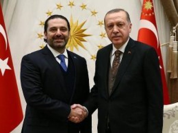 Cumhurbaşkanı Erdoğan Hariri'yi kabul etti