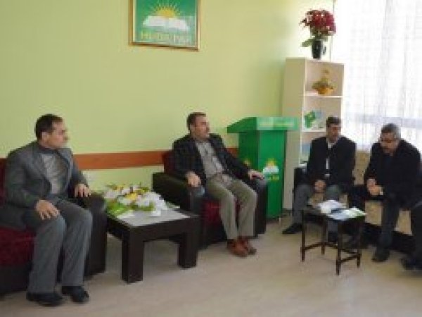 Din-Bir-Sen'den Bitlis HÜDA PAR'a ziyaret