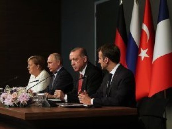 Dörtlü Suriye Zirvesi sonrası liderler ortak basın toplantısı