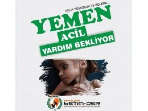 Avrupa Yetim-Der'den Yemen için acil yardım çağrısı
