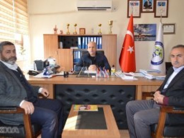 HÜDA PAR Hilvan'da okul müdürlerini ziyaret etti