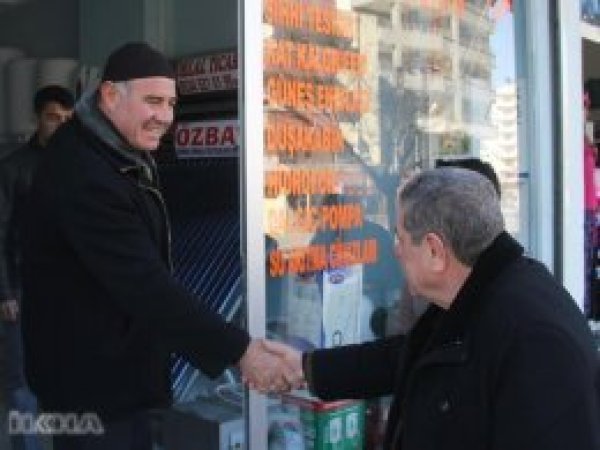 HÜDA PAR, Midyat esnafını ziyaret etti