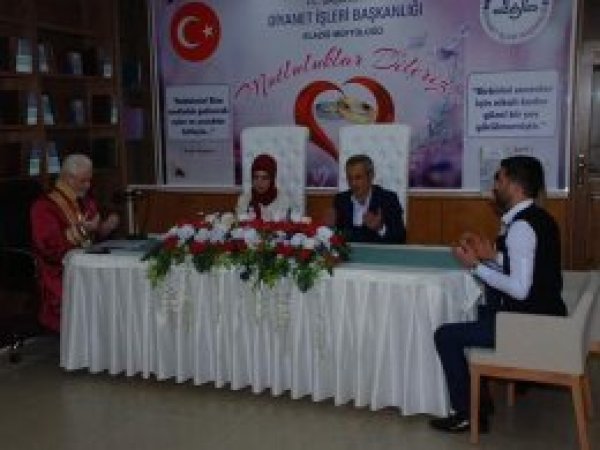 Elâzığ'da ilk 'müftü nikâhı' kıyıldı
