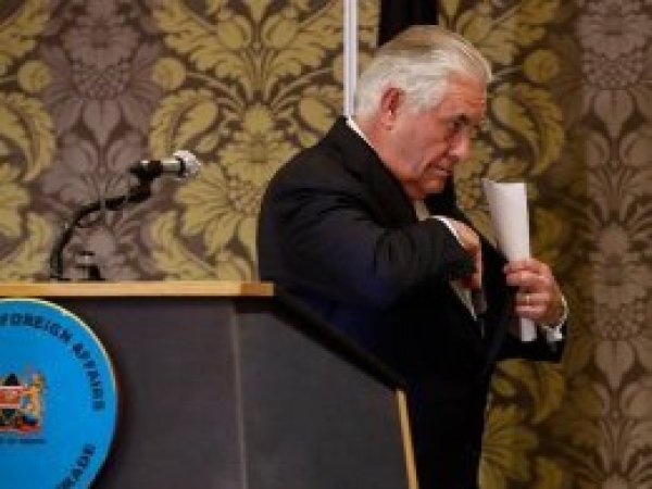 Tillerson Kenya'da rahatsızlandı