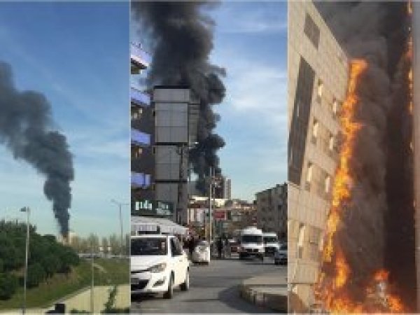 Taksim Eğitim ve Araştırma Hastanesinde yangın