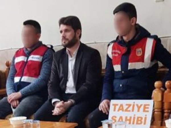 Yusufi mahkûm babasının taziyesine katıldı