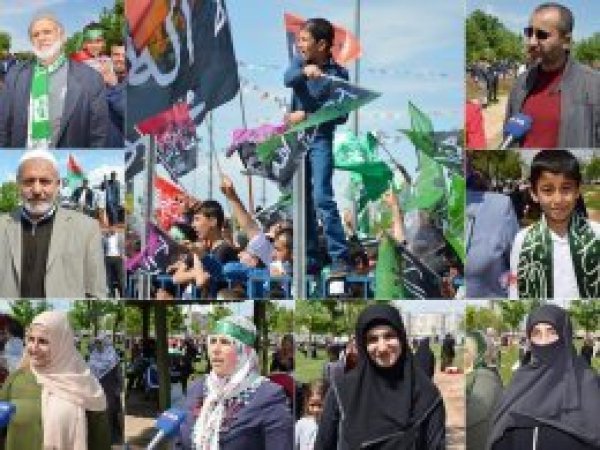 'Bizim kurtuluşumuz Hazreti Muhammed iledir'