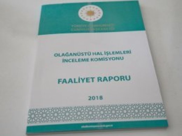 OHAL Komisyonu 2018 faaliyet raporu yayımlandı