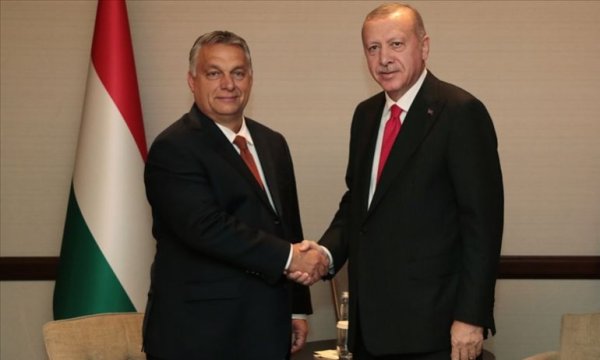 Cumhurbaşkanı Erdoğan Macaristan Başbakanı Orban'ı kabul etti 