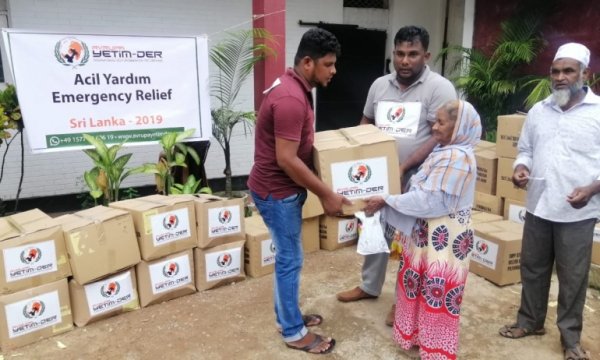 Avrupa Yetim-Der Sri Lanka’lı Selzedelerin imdadına yetişti