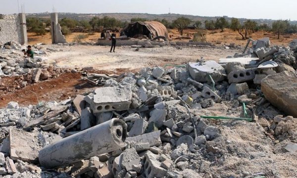 Bağdadi'nin öldürüldüğü iddia edilen yeri görüntüledi