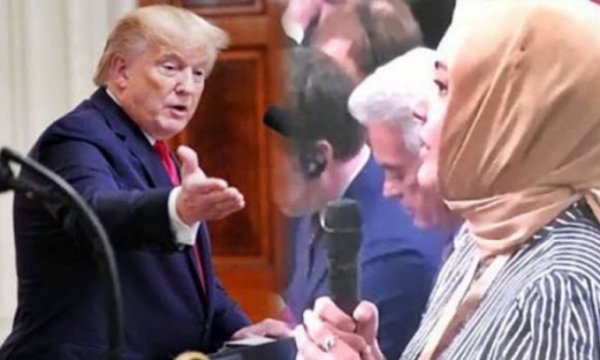 Trump'tan Hilal Kaplan'a: Haber yaptığına emin misin?