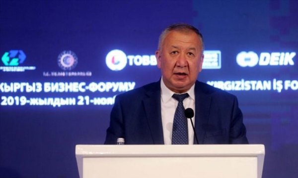 Kırgızistan Başbakan Yardımcısı Boronov: Geçen yıl Türkiye ile ilişkilerde yeni bir sayfa açıldı