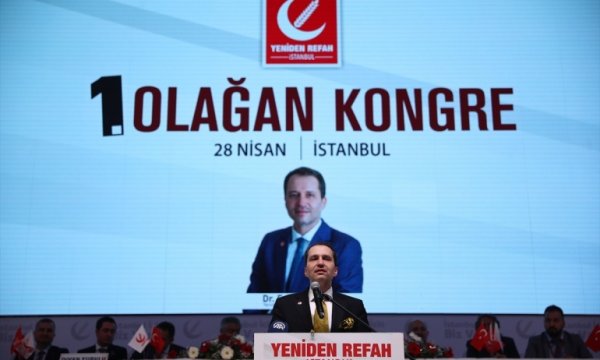  Yeniden Refah Partisi, ilk kongresinde genel başkanını seçti