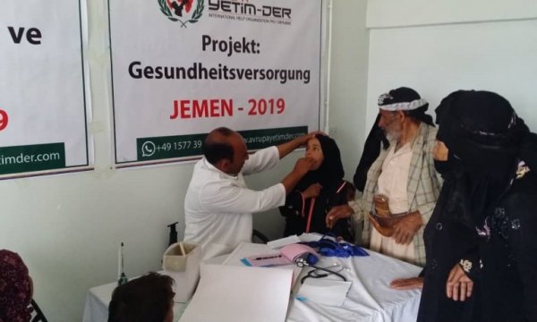 Avrupa Yetim-Der Yemen’de salgın hastalıklara karşı işbaşında