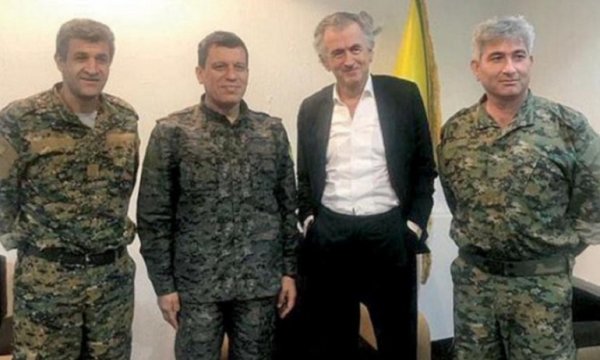 Siyonist Levy, Mazlum Kobani ile görüştü