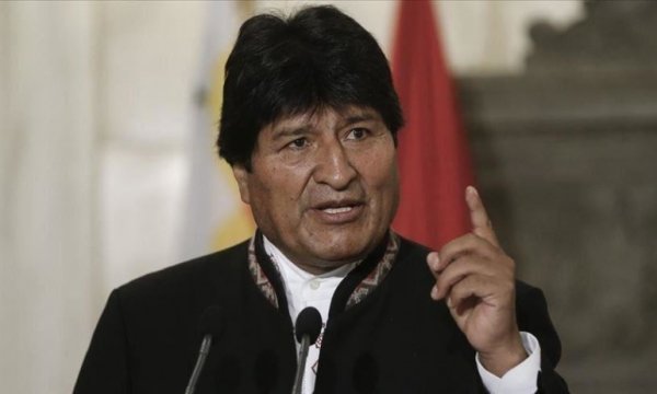 Evo Morales: Özgür ve egemen bir Bolivya için mücadeleye devam edeceğim