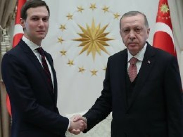 Cumhurbaşkanı Erdoğan Kushner'i kabul etti
