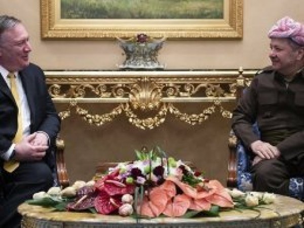 Pompeo’dan Barzani'ye 'Bir an önce hükümet kurun' çağrısı