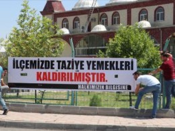 Güneydoğu'da taziye yemeği geleneği sona eriyor