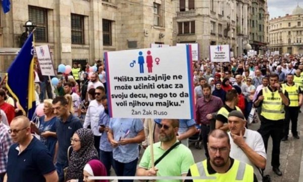  LGBT rezaleti Bosna’ya sıçradı, Boşnaklar ayağa kalktı