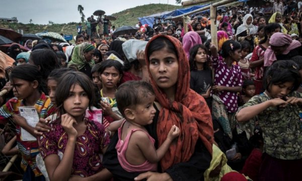 600 Bin Rohingyalı Müslüman Soykırım Tehlikesi Altında
